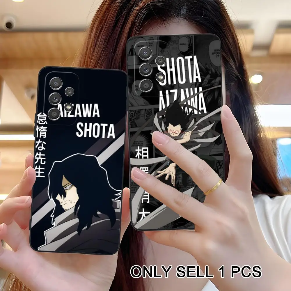 MHA Aizawa Shota Phone Case for Samsung Galaxy A26 25 24 23 22 21 17 16 15 14 13 12 11 5G Soft TPU Shockproof Cover
MHA Aizawa Shota Phone Case for Samsung Galaxy A26 25 24 23 22 21 17 16 15 14 13 12 11 5G Soft TPU Shockproof Cover