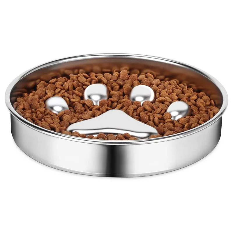 Slow Feeder Dog 304 Metal Pet Food Water Stainless Steel Pet Bowl Metal Feeder
Slow Feeder Dog 304 Metal Pet Food Water Stainless Steel Pet Bowl Metal Feeder