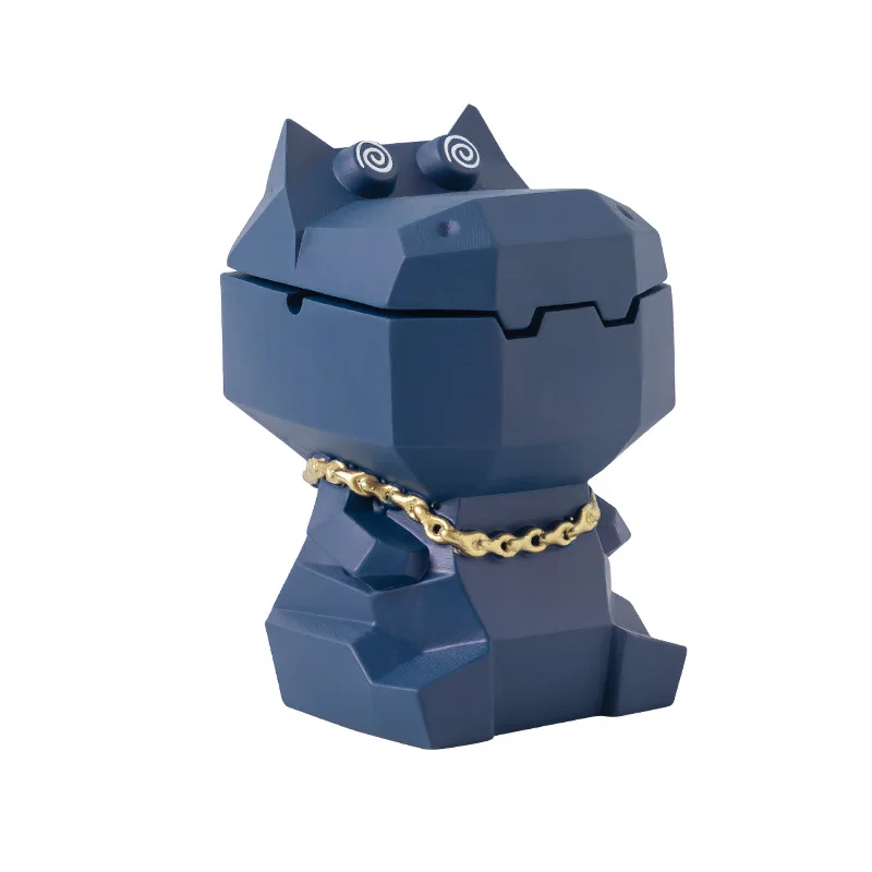 Hippopotamus ashtray with lid high-end creative personality trend home living room office cartoon ornament
Hippopotamus ashtray with lid high-end creative personality trend home living room office cartoon ornament