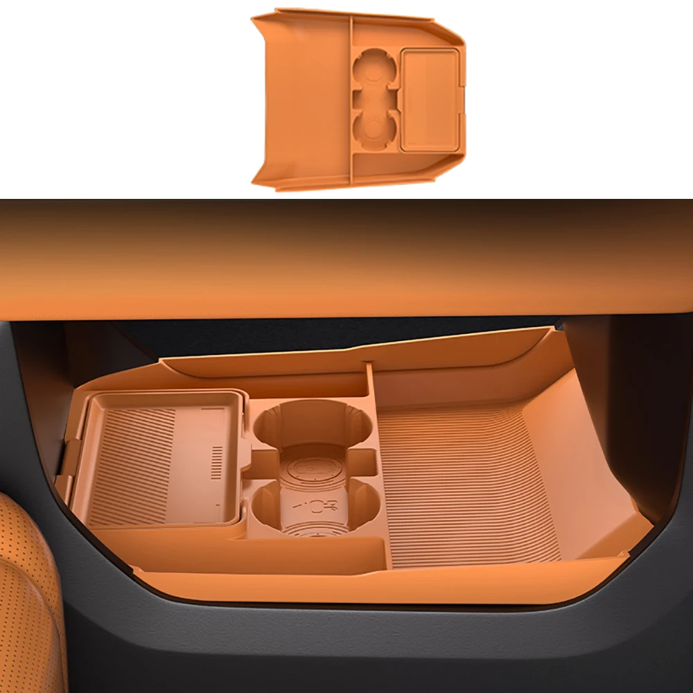 Нижний ящик для хранения центральной консоли, двухслойный ящик для хранения, силиконовый коврик, модифицированные интерьерные аксессуары для Jetour G700 2025 2026
Нижний ящик для хранения центральной консоли, двухслойный ящик для хранения, силиконовый коврик, модифицированные интерьерные аксессуары для Jetour G700 2025 2026
