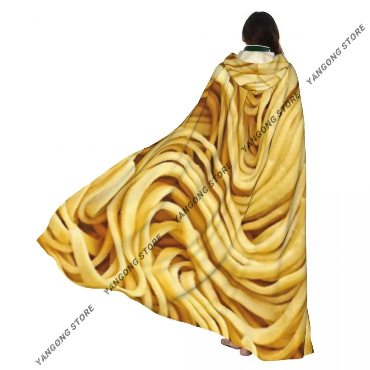 Spaghetti Hooded Cloak Coat Halloween Cosplay Costume Vampire Devil Wizard Cape Gown Party
Spaghetti Hooded Cloak Coat Halloween Cosplay Costume Vampire Devil Wizard Cape Gown Party