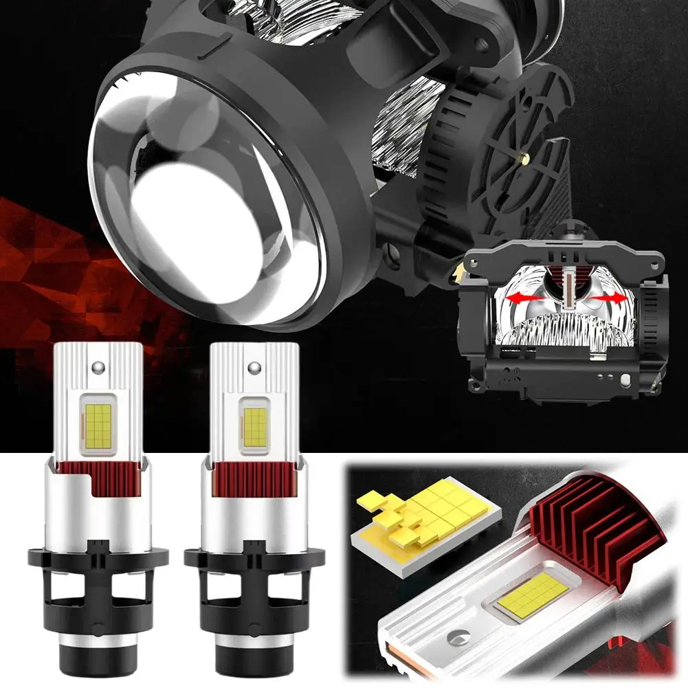 2pcs D Series LED Lights D2S/R D4S/R High Brightness LHD/RHD Spotlight 6000K Car Headlights 300000LM LED Universal Lights K7H0
2pcs D Series LED Lights D2S/R D4S/R High Brightness LHD/RHD Spotlight 6000K Car Headlights 300000LM LED Universal Lights K7H0