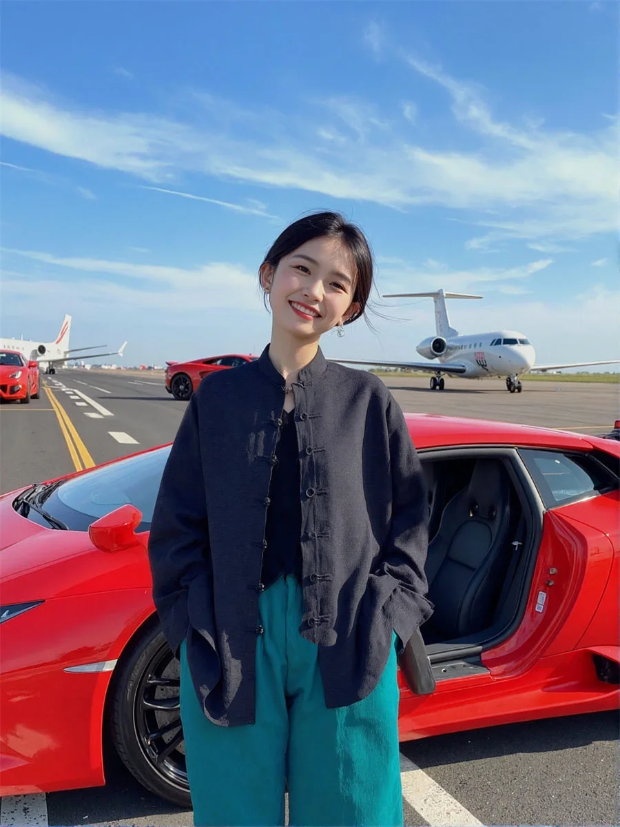 Long Sleeve Shirts Womens Oriental collar Chiffon Blusa Stand Feminina Summer Blouses Flounce Soft Kawaii Light
Long Sleeve Shirts Womens Oriental collar Chiffon Blusa Stand Feminina Summer Blouses Flounce Soft Kawaii Light