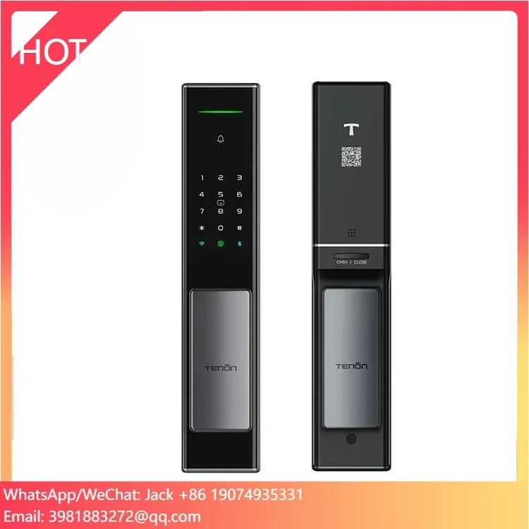 TENON A5 Push-pull Keyless Automatic Electronic Keypad Digital Intelligent Lock Double Side Fingerprint Door Lock Smart Lock
TENON A5 Push-pull Keyless Automatic Electronic Keypad Digital Intelligent Lock Double Side Fingerprint Door Lock Smart Lock