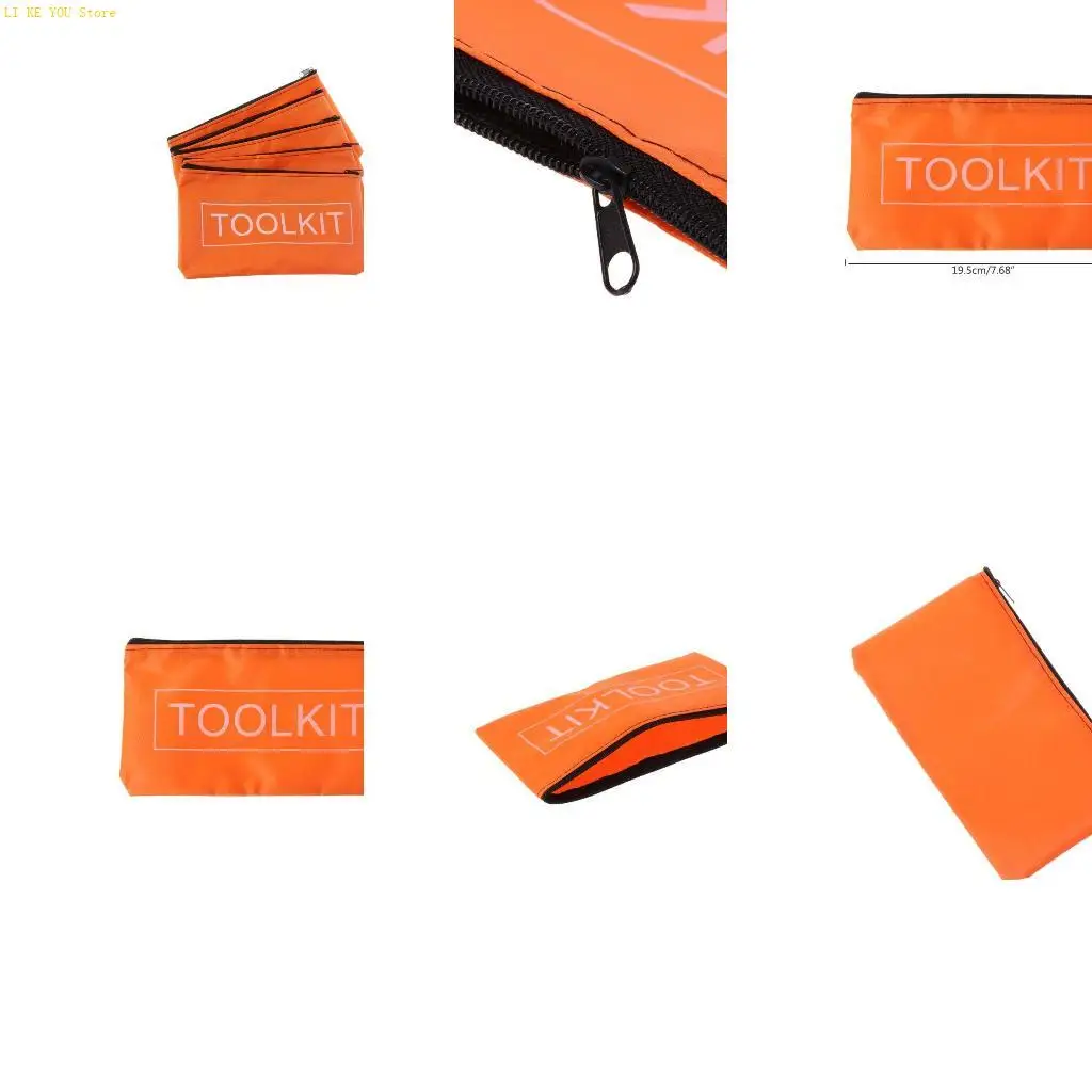 W3JE Water-Resistant Zipper Bag Storage Oxford Cloth Tool Bag Portable Hand Bags for Small Items Tools
W3JE Water-Resistant Zipper Bag Storage Oxford Cloth Tool Bag Portable Hand Bags for Small Items Tools