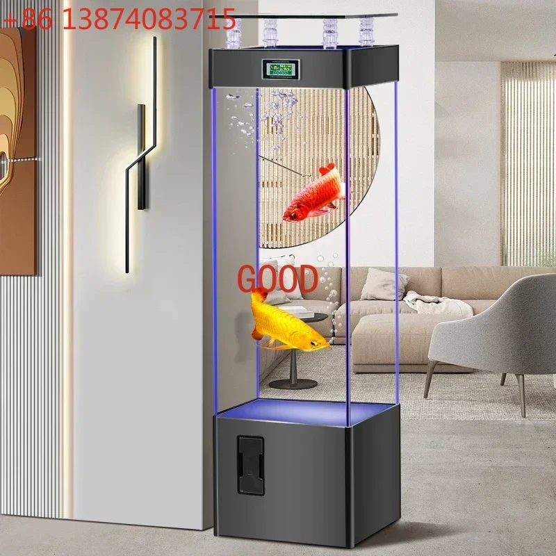 Fish Tank Cabinet Landscape Living Room Vertical Fish Tank Glass Aquarium Floor Fish Globe
Fish Tank Cabinet Landscape Living Room Vertical Fish Tank Glass Aquarium Floor Fish Globe