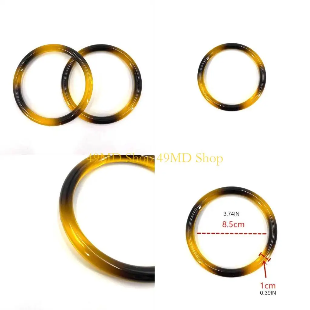49MD Ring Design Resin Purse Handle for Bag Making Handle Replacement DIY Crafts
49MD Ring Design Resin Purse Handle for Bag Making Handle Replacement DIY Crafts