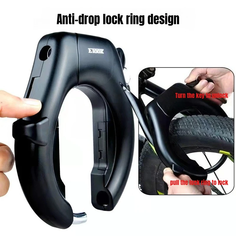 Bike Horseshoe Lock Anti-Theft Bike Hardened Steel Pipe Lock Portable High Safety Road Mountain Durable Bicycle Lock
Bike Horseshoe Lock Anti-Theft Bike Hardened Steel Pipe Lock Portable High Safety Road Mountain Durable Bicycle Lock