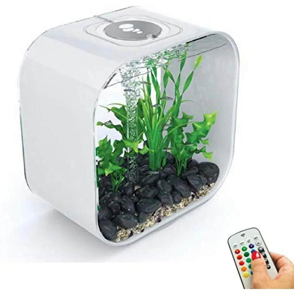 30-Liter Black Aquarium with MCR - 8 Gallon Capacity
30-Liter Black Aquarium with MCR - 8 Gallon Capacity