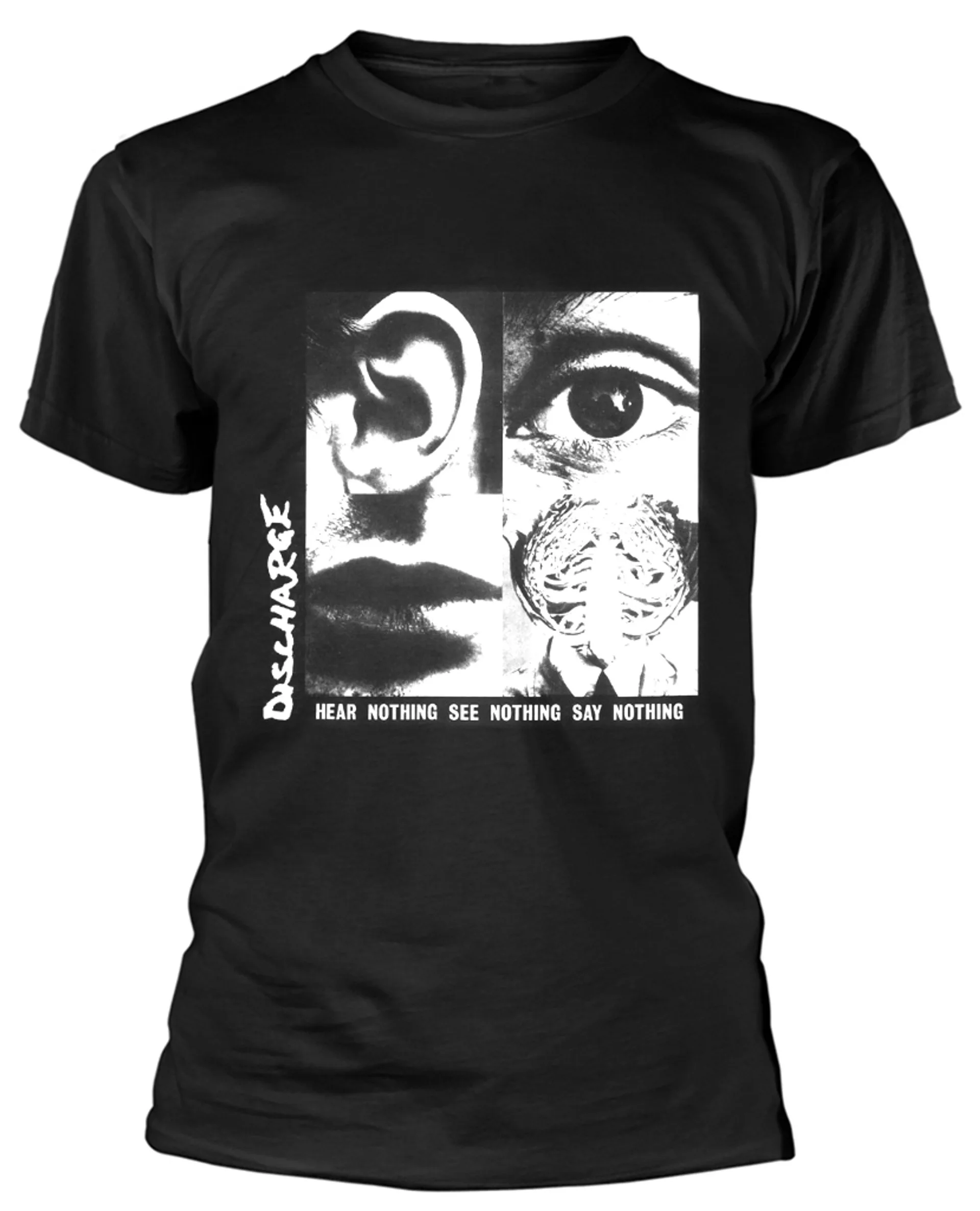 Футболка Discharge Hear Nothing See Nothing Say Nothing для мужчин и женщин, хлопковая футболка с короткими рукавами в стиле ретро, летние топы в стиле хип-хоп, мужская футболка
Футболка Discharge Hear Nothing See Nothing Say Nothing для мужчин и женщин, хлопковая футболка с короткими рукавами в стиле ретро, летние топы в стиле хип-хоп, мужская футболка