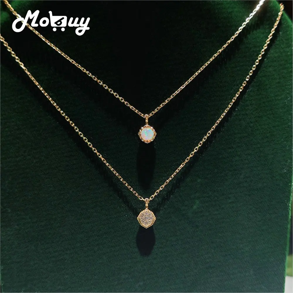MOBUY натуральный опал драгоценный камень кубический циркон кулон ожерелье для женщин двухсторонний изысканный S925 серебро позолоченные ювелирные изделия
MOBUY натуральный опал драгоценный камень кубический циркон кулон ожерелье для женщин двухсторонний изысканный S925 серебро позолоченные ювелирные изделия