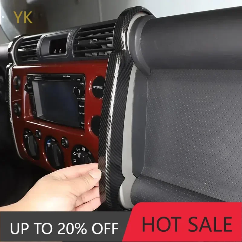 For Toyota FJ Cruiser 2007-2021 ABS Carbon Fiber Car Center Control Navigation Side Cover Trim Interior Car Accessories
For Toyota FJ Cruiser 2007-2021 ABS Carbon Fiber Car Center Control Navigation Side Cover Trim Interior Car Accessories