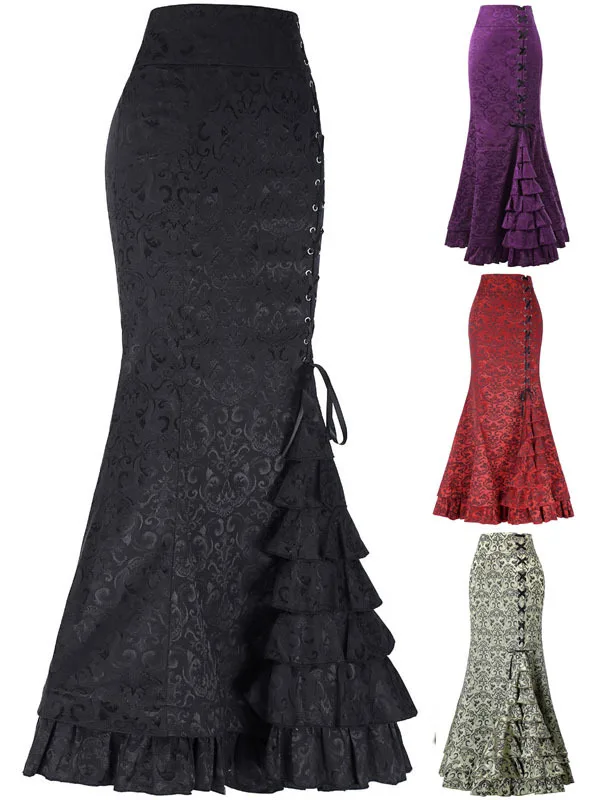 Юбка-русалка с высокой талией и принтом, на шнуровке, женская, уличный стиль, из полиэстера и полиуретана, для активного отдыха
Юбка-русалка с высокой талией и принтом, на шнуровке, женская, уличный стиль, из полиэстера и полиуретана, для активного отдыха