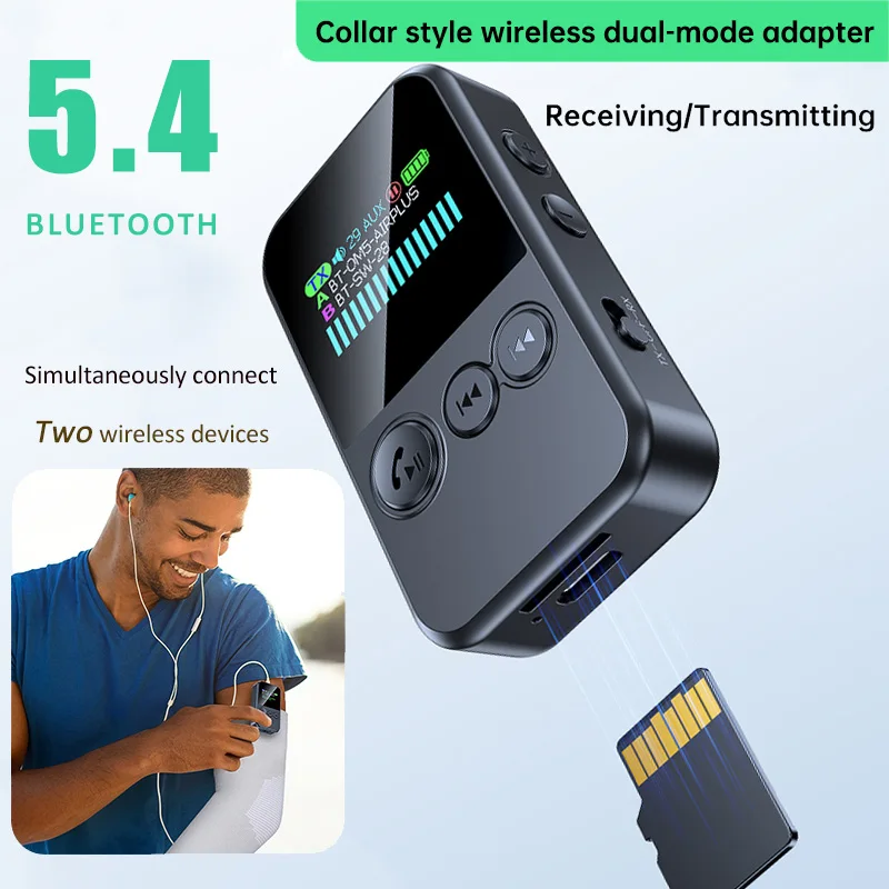 Airplane Bluetooth 5.4 Receiver Transmitter Adapter 3.5MM AUX MP3 Player HIFI Audio Adapter For PC TV Car Home Speaker 2 in 1
Airplane Bluetooth 5.4 Receiver Transmitter Adapter 3.5MM AUX MP3 Player HIFI Audio Adapter For PC TV Car Home Speaker 2 in 1