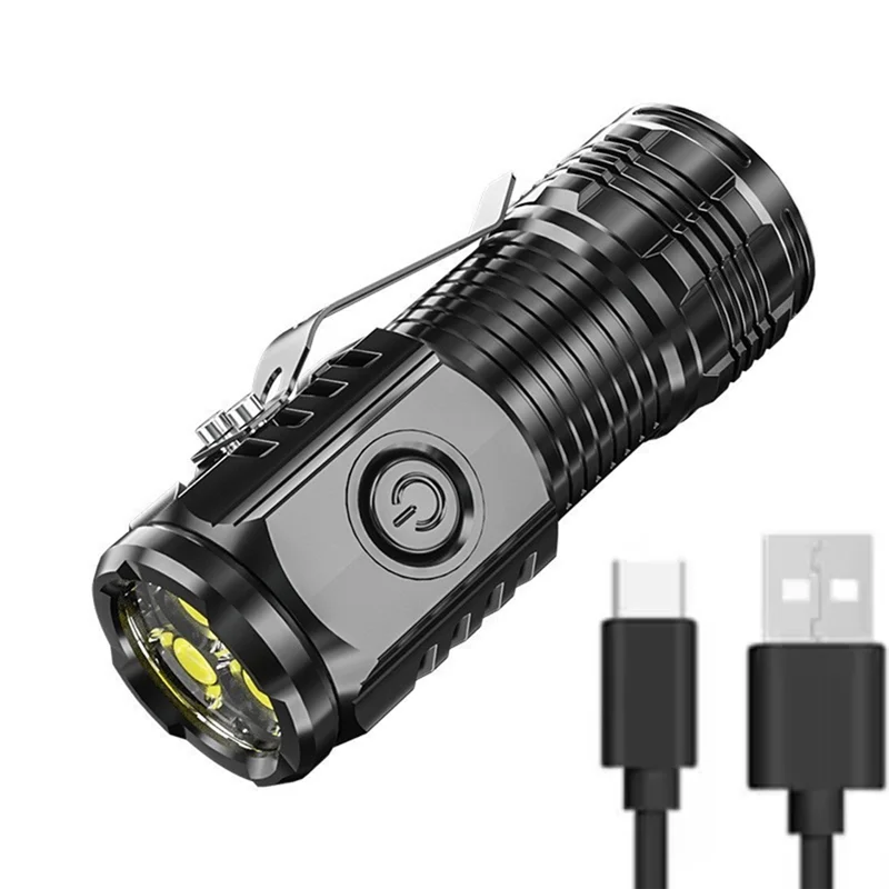 ABVH-Mini Burst Flash Torch 3 светодиода Супер яркий портативный фонарик Перезаряжаемый аварийный прожектор с зажимом для ручки Хвостовой магнит
ABVH-Mini Burst Flash Torch 3 светодиода Супер яркий портативный фонарик Перезаряжаемый аварийный прожектор с зажимом для ручки Хвостовой магнит
