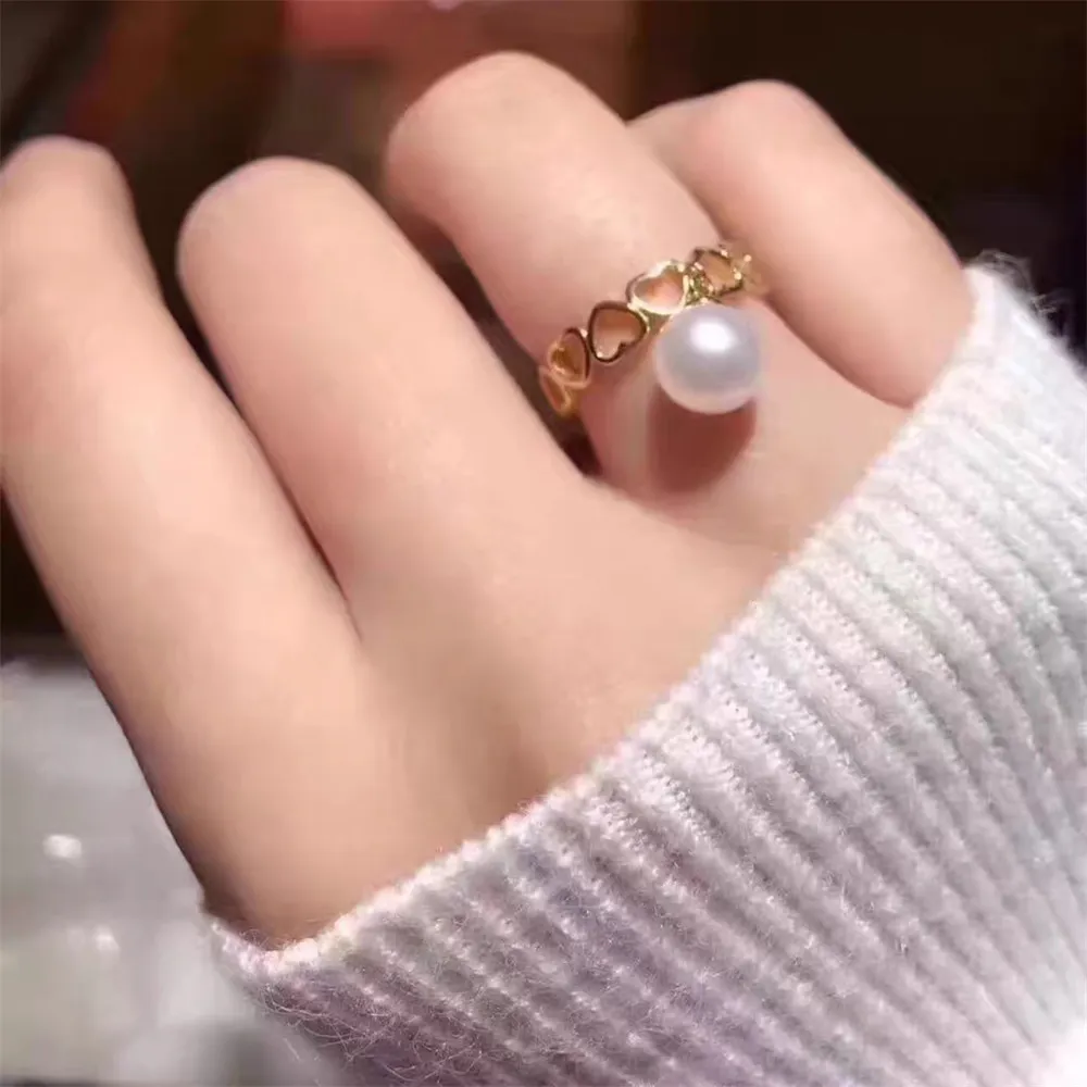 Wholesale Classic 18K Gold-Plating Ring Accessories Adjustable Blank Pearl Ring Setting Base For Women Diy Jewelry Making A162
Wholesale Classic 18K Gold-Plating Ring Accessories Adjustable Blank Pearl Ring Setting Base For Women Diy Jewelry Making A162