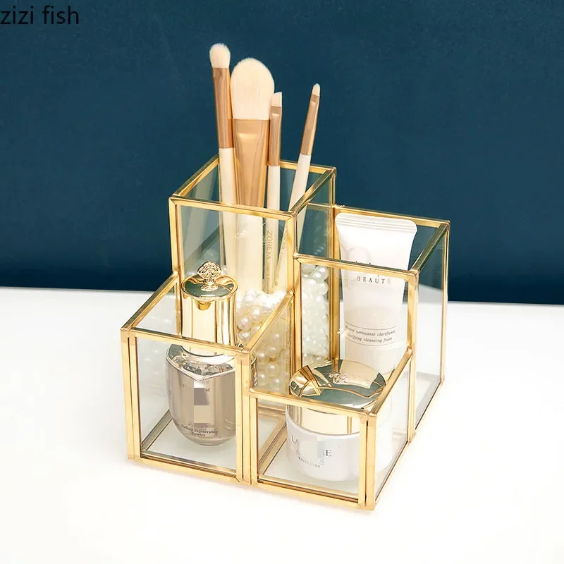 Ведро для кистей для макияжа, стеклянная косметическая коробка, ящик для хранения инструментов для макияжа, держатель для ручек, настольная полка, стеллаж для хранения, органайзер, шкатулки для драгоценностей
Ведро для кистей для макияжа, стеклянная косметическая коробка, ящик для хранения инструментов для макияжа, держатель для ручек, настольная полка, стеллаж для хранения, органайзер, шкатулки для драгоценностей