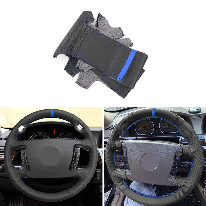 Для BMW 7 серии E65 E66 седан с длинной колесной базой 2001-2008, перфорированная кожа, сшитая вручную салон автомобиля, накладка на руль
Для BMW 7 серии E65 E66 седан с длинной колесной базой 2001-2008, перфорированная кожа, сшитая вручную салон автомобиля, накладка на руль