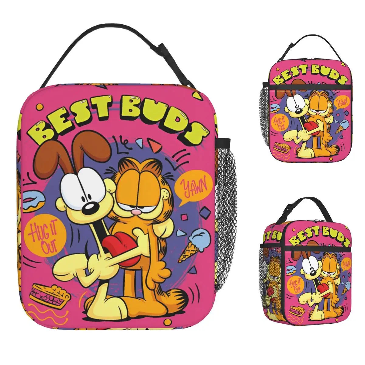 Garfields BEST BUDS Изолированная сумка для обеда Большой контейнер для обеда Сумка-холодильник Ланч-бокс Tote Beach Outdoor Мужчины Женщины
Garfields BEST BUDS Изолированная сумка для обеда Большой контейнер для обеда Сумка-холодильник Ланч-бокс Tote Beach Outdoor Мужчины Женщины