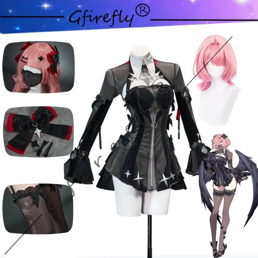 Zenless Zone Zero Ramiere Same Style Cosplay Costume Black Exquisite Outfit Adult Women Halloween Carnival Party Stage Wear
Zenless Zone Zero Ramiere Same Style Cosplay Costume Black Exquisite Outfit Adult Women Halloween Carnival Party Stage Wear