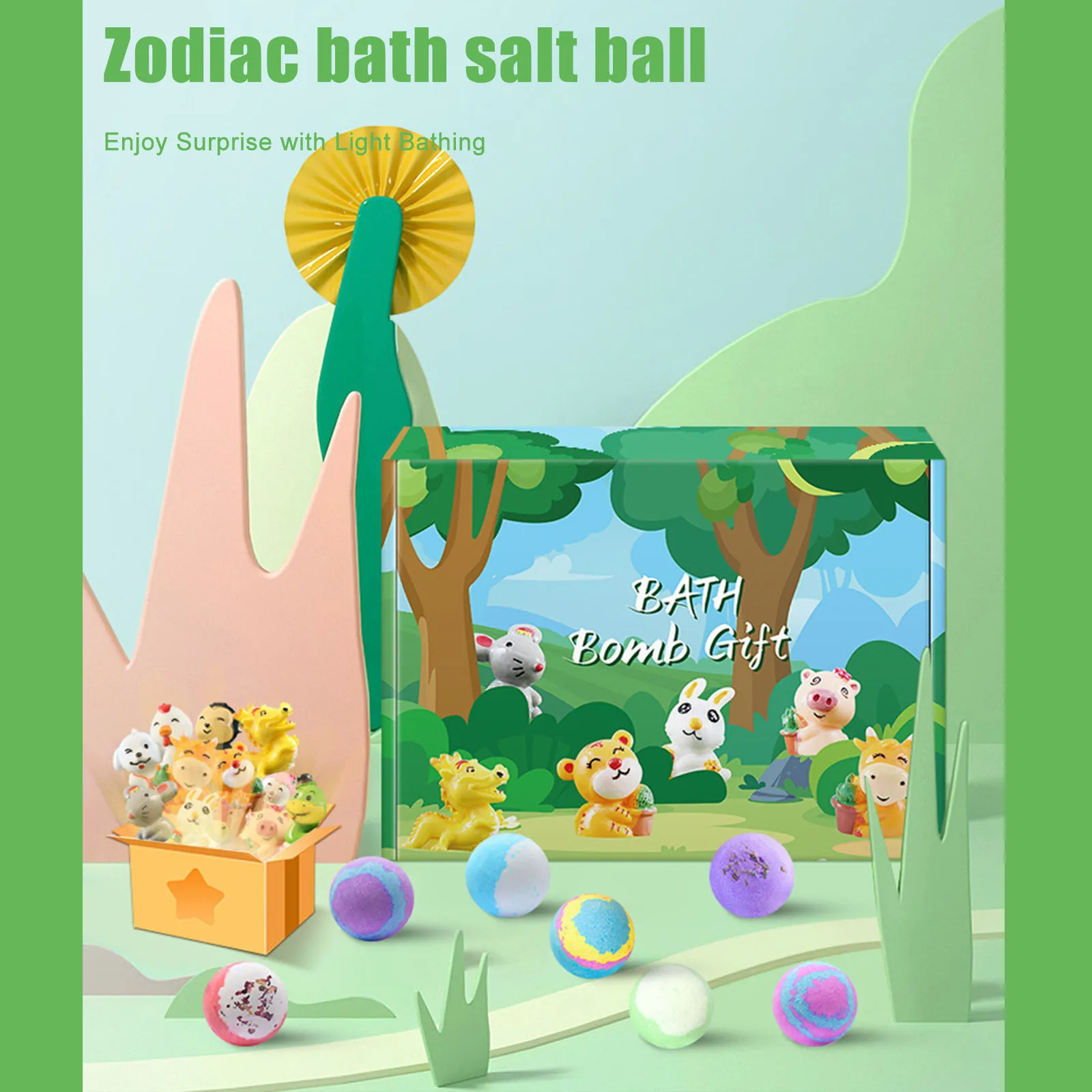 12PCS New Zodiac Bath Salt Bubble Ball Doll Bath Ball Shower Tablets Bath Bath Ball Contains Gashapon Cute Set Creative Gift
12PCS New Zodiac Bath Salt Bubble Ball Doll Bath Ball Shower Tablets Bath Bath Ball Contains Gashapon Cute Set Creative Gift