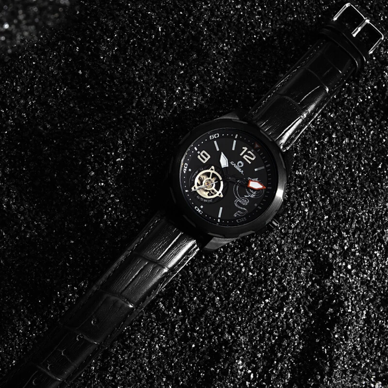 Automatic Mechanical Watch Men Fashion Chronograph Watches Leather Strap Stainless Steel Dial Waterproof Sports Wristwatch Man
Automatic Mechanical Watch Men Fashion Chronograph Watches Leather Strap Stainless Steel Dial Waterproof Sports Wristwatch Man