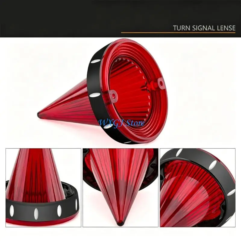 37JE Motorcycle Turn Lens Pair Set, 1986-2021 Fitment, Cone Ribbed Cover Housing for Signal Service Work Use
37JE Motorcycle Turn Lens Pair Set, 1986-2021 Fitment, Cone Ribbed Cover Housing for Signal Service Work Use