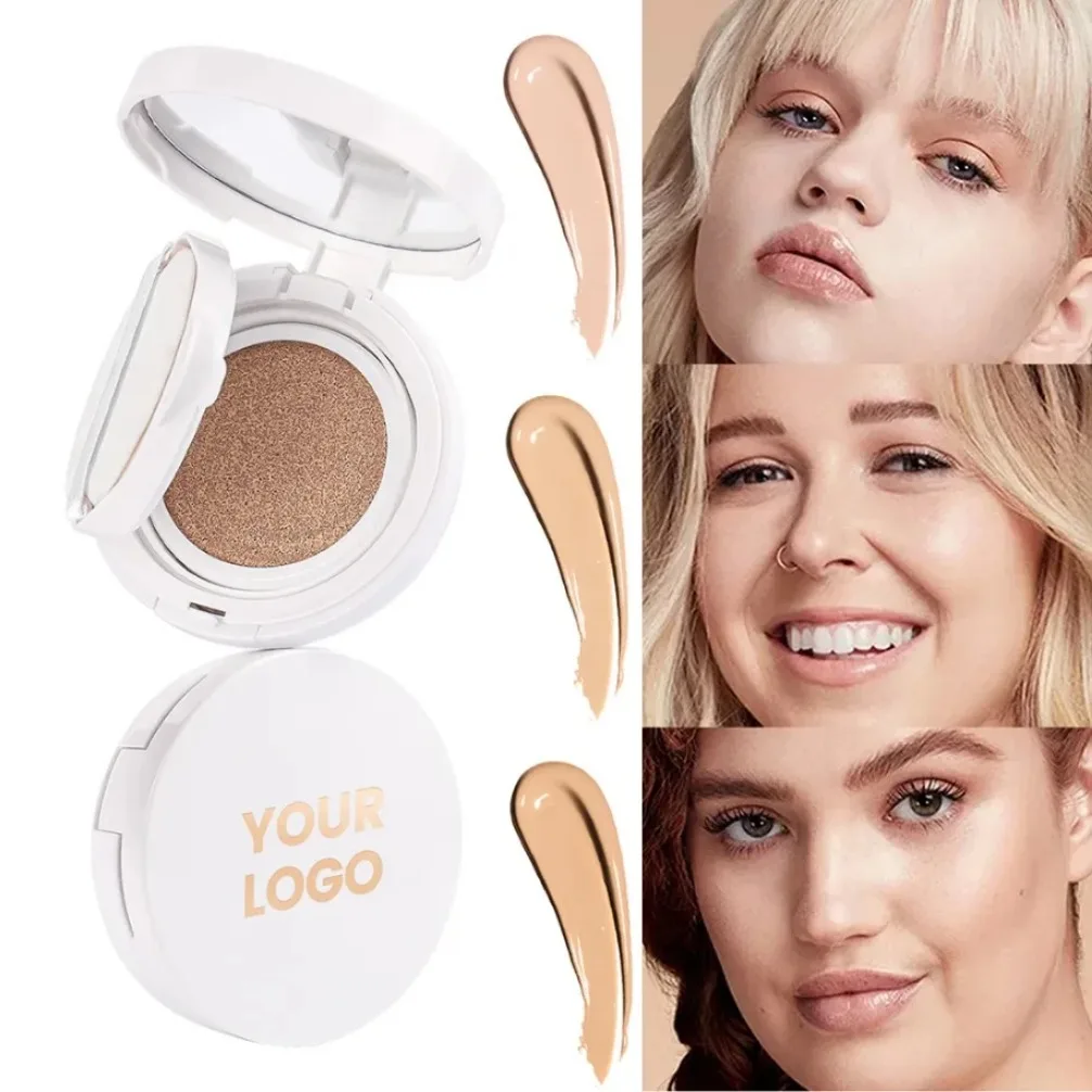 Cushion BB Cream Foundation Hydrating Lightweight Natural Coverage Private Label Custom Logo Vegan Makeup Wholesale
Cushion BB Cream Foundation Hydrating Lightweight Natural Coverage Private Label Custom Logo Vegan Makeup Wholesale
