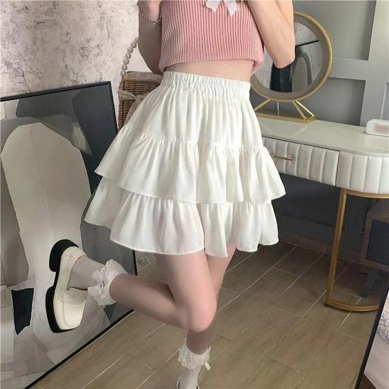 Elegant High Waist Mini Skirt Women Korean Fashion Folds A Line Skirts Y2K Casual Female Summer Ball Gown Skirt Pleated Skirt
Elegant High Waist Mini Skirt Women Korean Fashion Folds A Line Skirts Y2K Casual Female Summer Ball Gown Skirt Pleated Skirt