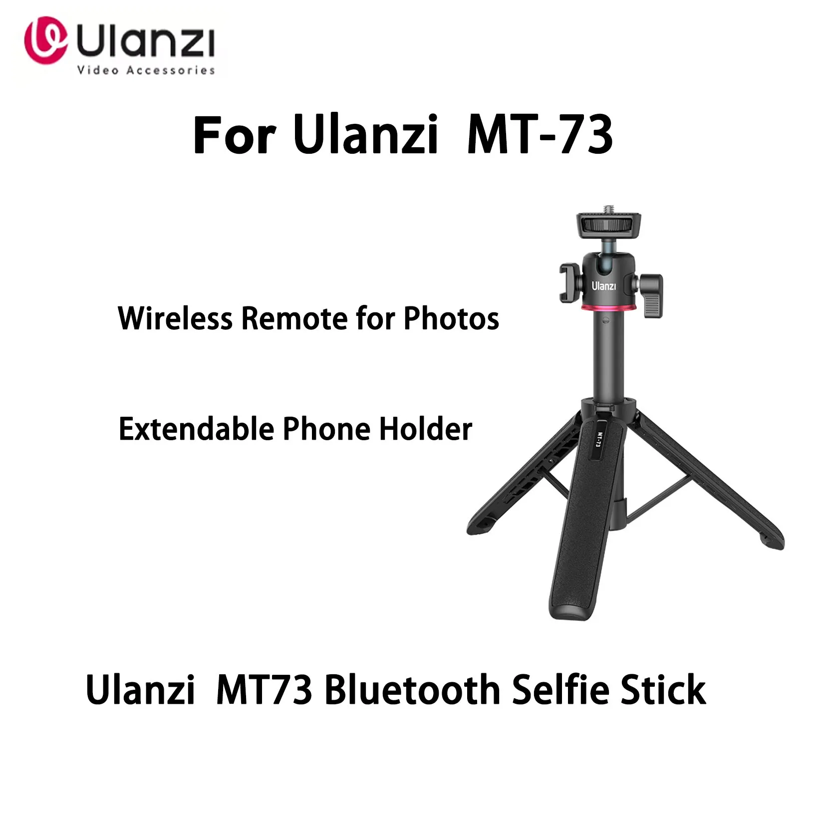 Оригинальная Bluetooth-палка для селфи Ulanzi MT-73 со штативом, выдвижной держатель для телефона для iPhone Android, беспроводной пульт дистанционного управления для фотографий
Оригинальная Bluetooth-палка для селфи Ulanzi MT-73 со штативом, выдвижной держатель для телефона для iPhone Android, беспроводной пульт дистанционного управления для фотографий