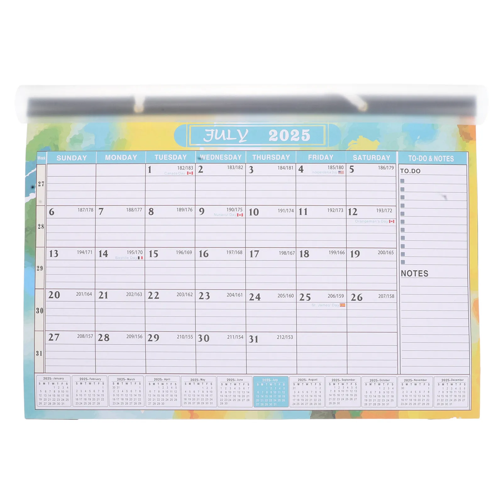Full Year Wall Calendar 2025 July Through 2026 December English Language Spiral Bound Large Format Holiday Reminder Office Home
Full Year Wall Calendar 2025 July Through 2026 December English Language Spiral Bound Large Format Holiday Reminder Office Home