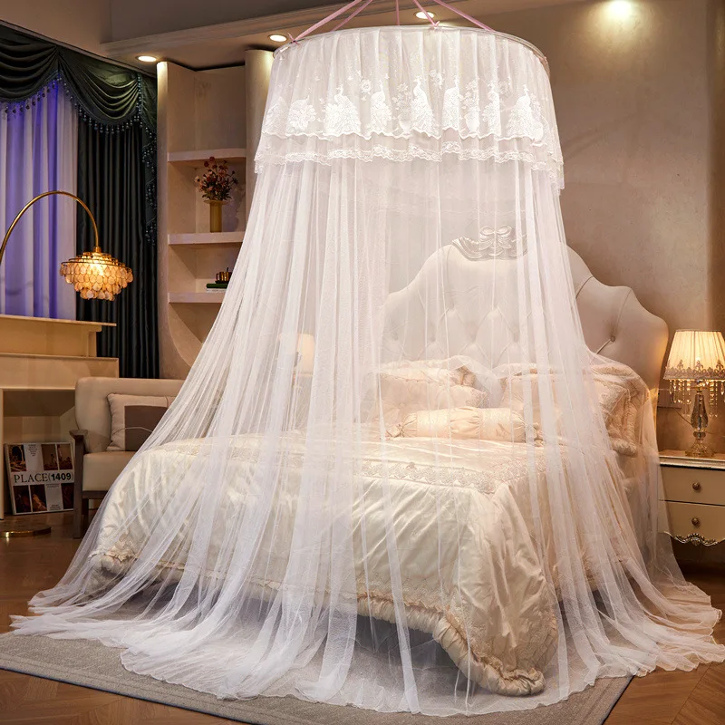 New Model Mosquito Net No Installation Required for .5 Bed Double Home Use Encrypted Three Door Opening round Top Ceiling Mo...
New Model Mosquito Net No Installation Required for .5 Bed Double Home Use Encrypted Three Door Opening round Top Ceiling Mo...