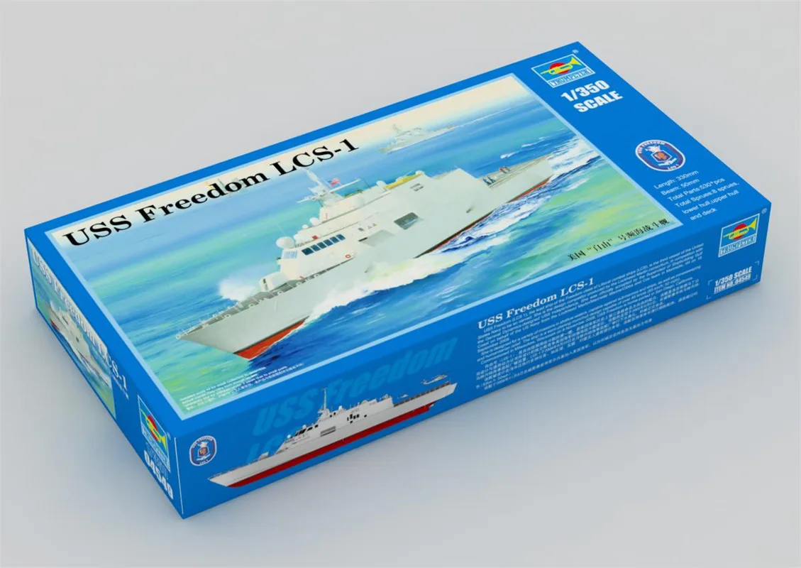 Trumpeter масштаб 1/350 USS Freedom LCS-1 военный корабль военная пластиковая модель в сборе # 04549
Trumpeter масштаб 1/350 USS Freedom LCS-1 военный корабль военная пластиковая модель в сборе # 04549