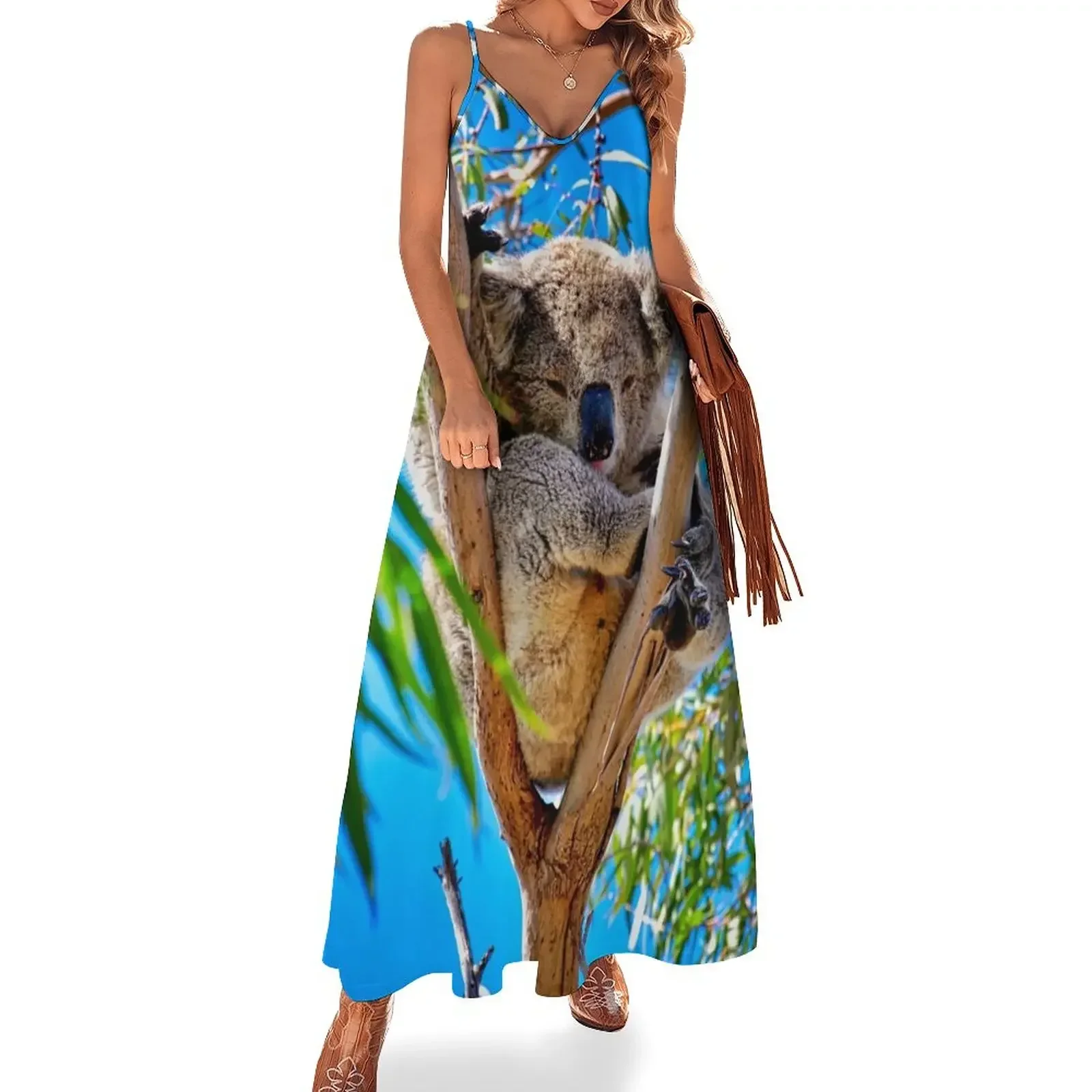 Lovely Australian Koala Bear Sleeveless Dress women evening dress dresses for women 2024 Dress
Lovely Australian Koala Bear Sleeveless Dress women evening dress dresses for women 2024 Dress