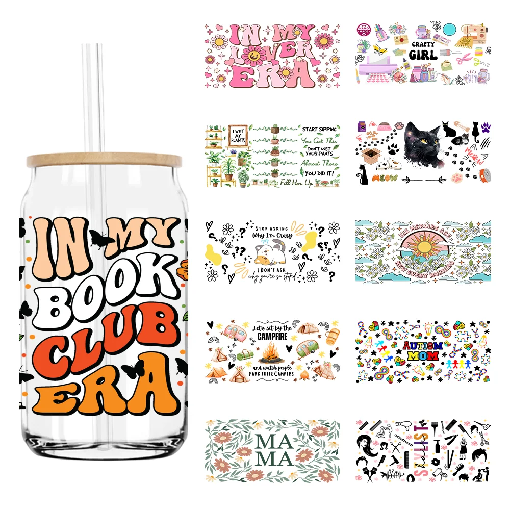 Reading Books Quotes 16OZ UV DTF Cup Wrap Transfers Stickers Custom Labels DIY Durable Waterproof Logo For Libbey Glass Can
Reading Books Quotes 16OZ UV DTF Cup Wrap Transfers Stickers Custom Labels DIY Durable Waterproof Logo For Libbey Glass Can