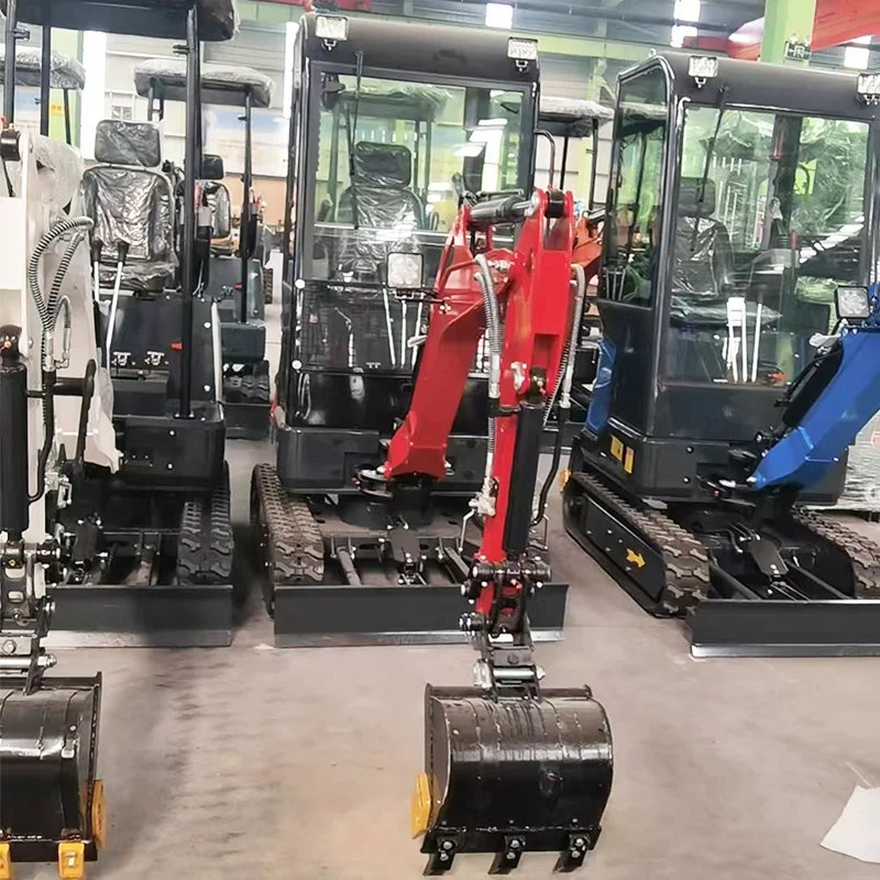 Customized 1.8 Ton mini Digger for Sale Micro Bagger Multifunctional OKW18 Mini Excavators Hydraulic Agricultural Mini Excavator
Customized 1.8 Ton mini Digger for Sale Micro Bagger Multifunctional OKW18 Mini Excavators Hydraulic Agricultural Mini Excavator