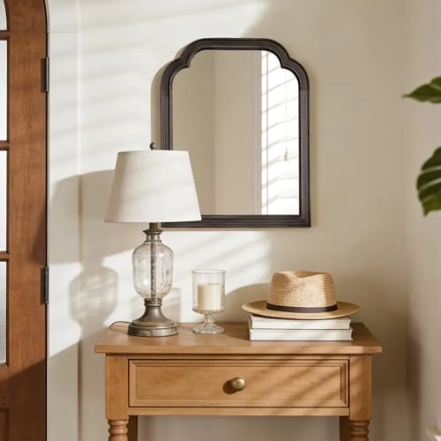 Wood Bathroom Mirrors for Wall Mounted, 16" x 20" Rustic Wood rme Wll Mirrors Decortive or Livin Room or edroom Vnity Mirror
Wood Bathroom Mirrors for Wall Mounted, 16" x 20" Rustic Wood rme Wll Mirrors Decortive or Livin Room or edroom Vnity Mirror