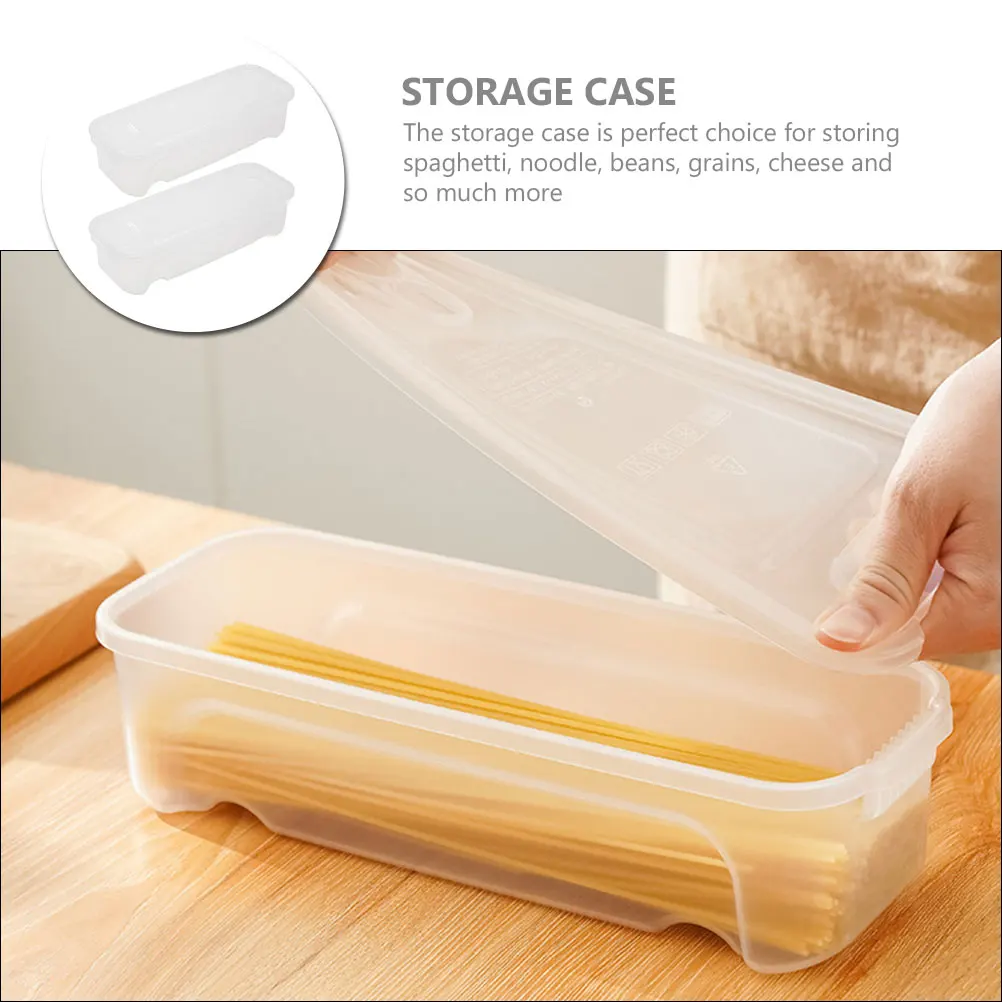 2Pcs Noodle Pasta Canisters Pantry Spaghetti Container Airtight Containers Kitchen ganizers Sealed Boxes Air Containers
2Pcs Noodle Pasta Canisters Pantry Spaghetti Container Airtight Containers Kitchen ganizers Sealed Boxes Air Containers