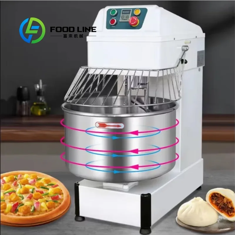 Customized 50L Large Capacity Commercial Stand Mixer Durable Pizza Dough Mixing Machine for Baking Kitchen Use
Customized 50L Large Capacity Commercial Stand Mixer Durable Pizza Dough Mixing Machine for Baking Kitchen Use