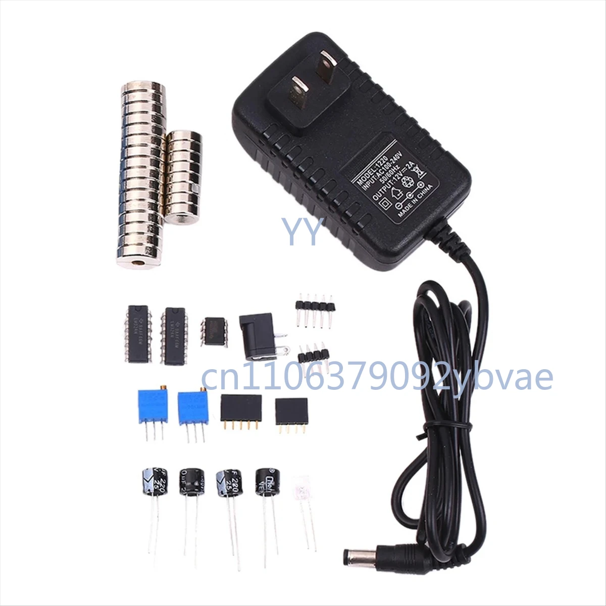 Набор для самостоятельной сборки магнитной левитации: вращающийся модуль магнитной подвески, комплект для пайки, вилка стандарта США
Набор для самостоятельной сборки магнитной левитации: вращающийся модуль магнитной подвески, комплект для пайки, вилка стандарта США