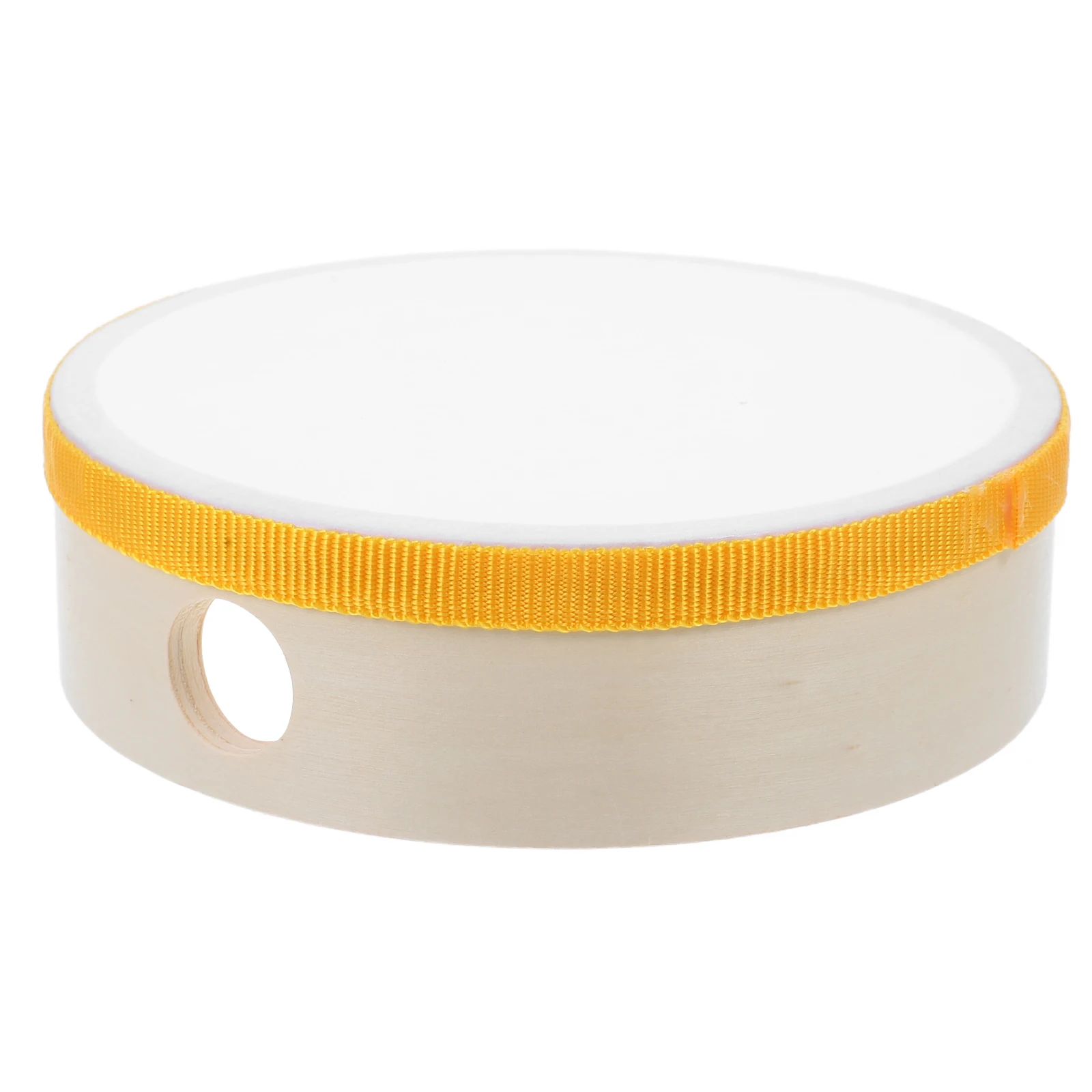 Wooden Hand Drum for Kids Yellow Fabric Skin Percussion Musical Instrument Educational Toy Parent Child Interaction
Wooden Hand Drum for Kids Yellow Fabric Skin Percussion Musical Instrument Educational Toy Parent Child Interaction
