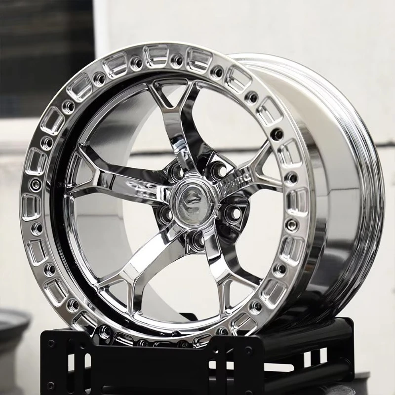Forged Chrome Beadlock Wheels Nissmo V1 17 18 Inch 6061 T6 Aluminum Silver 17x10.5 5x114.3 for nissan 370z Infiniti Q50 Drag
Forged Chrome Beadlock Wheels Nissmo V1 17 18 Inch 6061 T6 Aluminum Silver 17x10.5 5x114.3 for nissan 370z Infiniti Q50 Drag