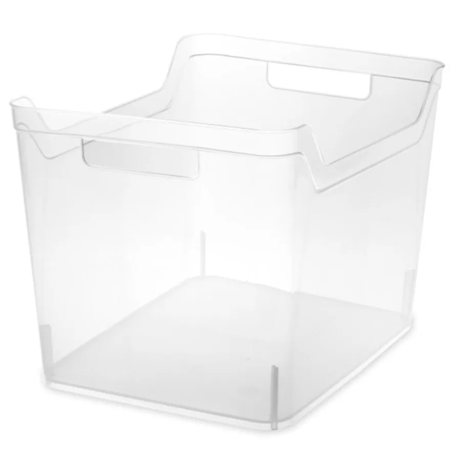 Wide Shelf Bin Set Clear Plastic Open Storage Containers for Home, Office Kitchen Organization Multi-purpose Stackable Organize
Wide Shelf Bin Set Clear Plastic Open Storage Containers for Home, Office Kitchen Organization Multi-purpose Stackable Organize