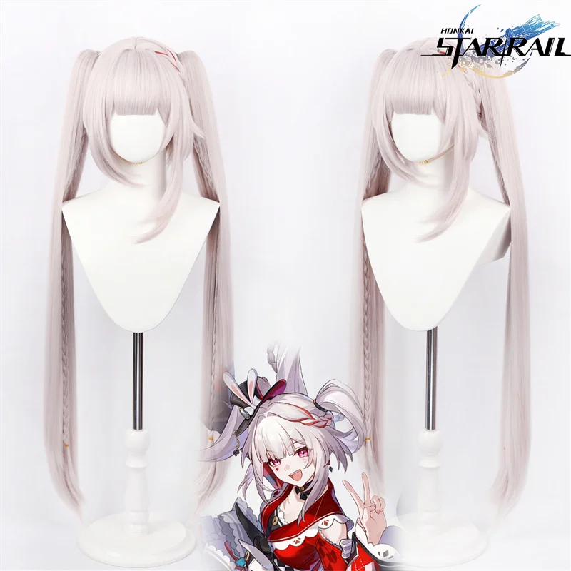 Парик для косплея по игре Honkai: Star Rail Sparkle, белый, длинный, прямой, для женщин, на каждый день, для Хэллоуина, для вечеринок, аксессуар
Парик для косплея по игре Honkai: Star Rail Sparkle, белый, длинный, прямой, для женщин, на каждый день, для Хэллоуина, для вечеринок, аксессуар