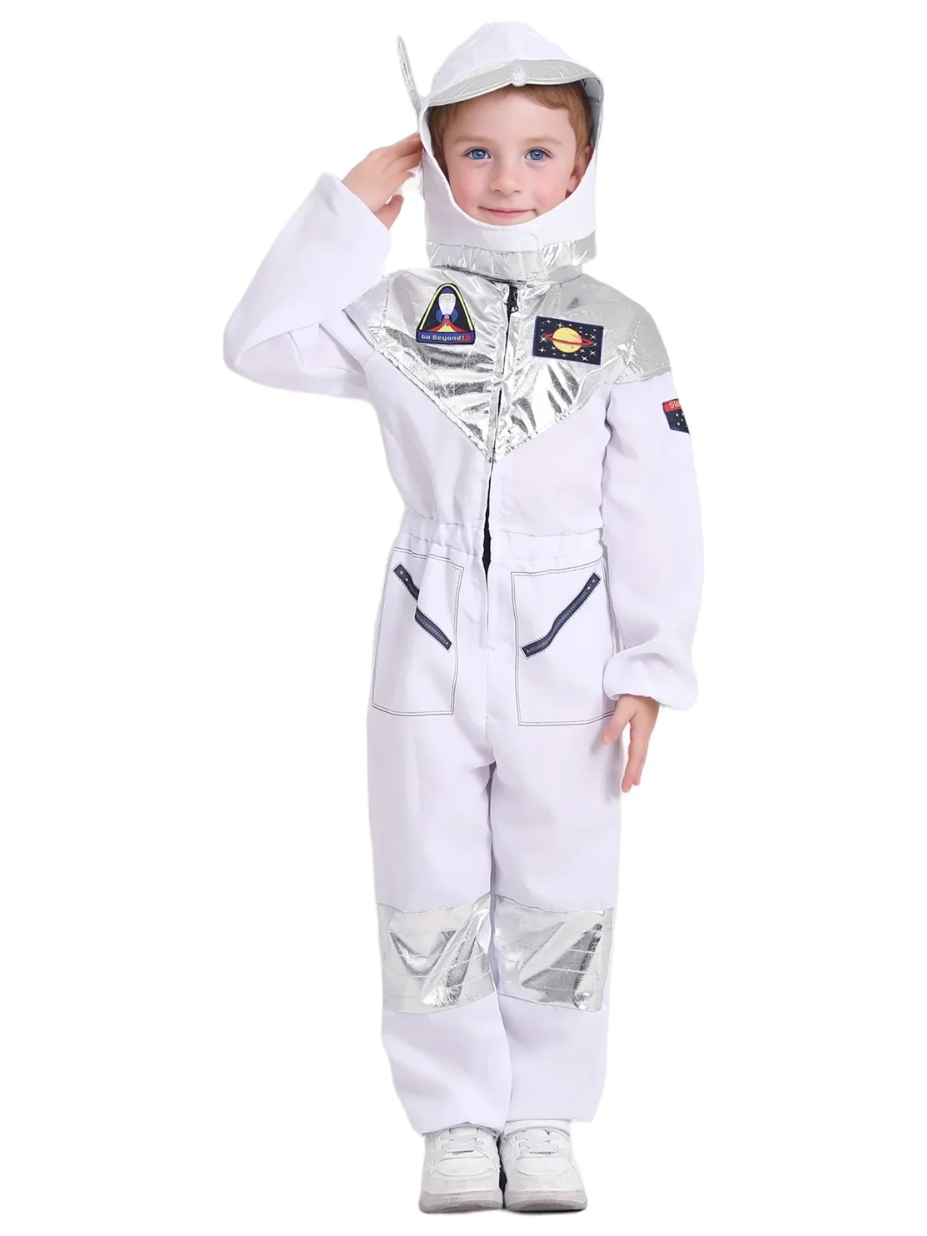2025 Kids CostumesDeluxe Boys Girls White SpaceAstronautCostume Suitable For Book Week Halloween Carnival OutSpaceThemed Party
2025 Kids CostumesDeluxe Boys Girls White SpaceAstronautCostume Suitable For Book Week Halloween Carnival OutSpaceThemed Party
