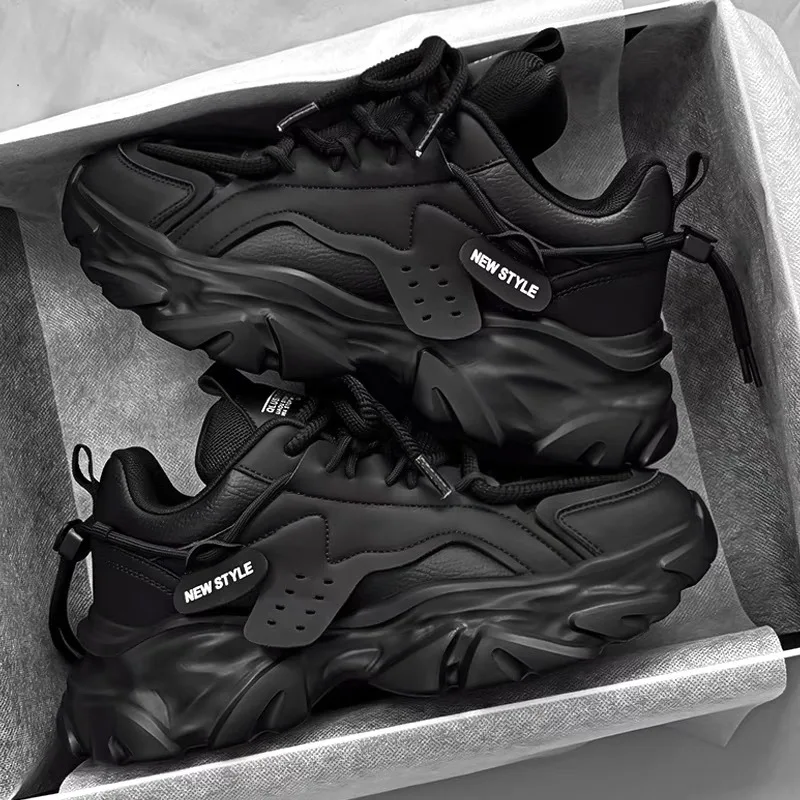 Men's Casual Sports 2025 Spring Autumn New Men's Shoes Breathable Mesh Trendy Versatile Thick Sole Sports Casual Dad Sneakers
Men's Casual Sports 2025 Spring Autumn New Men's Shoes Breathable Mesh Trendy Versatile Thick Sole Sports Casual Dad Sneakers