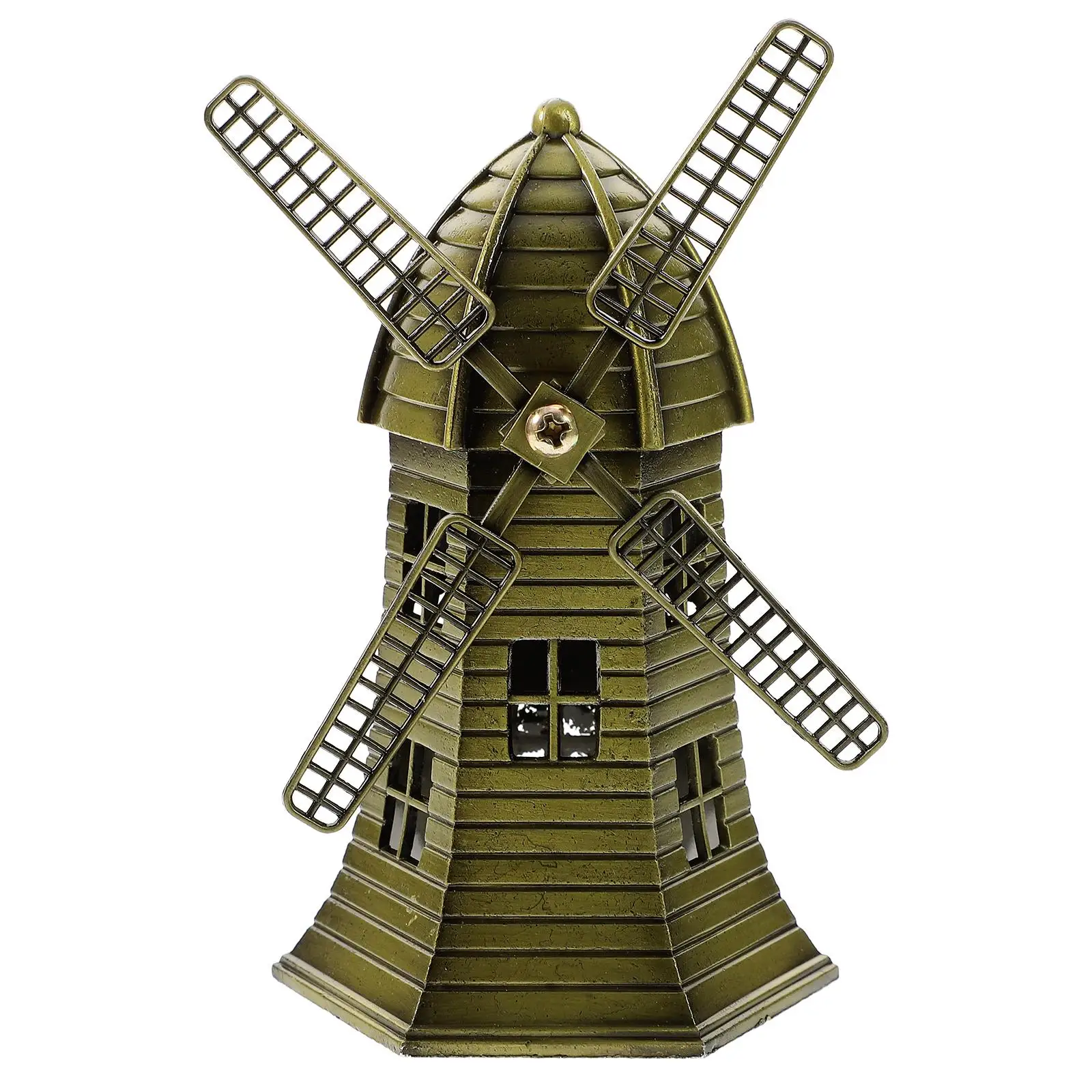Wind Turbine Ornaments Vintage Metal Windmill Accessories Toy Alloy Office Car Decor
Wind Turbine Ornaments Vintage Metal Windmill Accessories Toy Alloy Office Car Decor