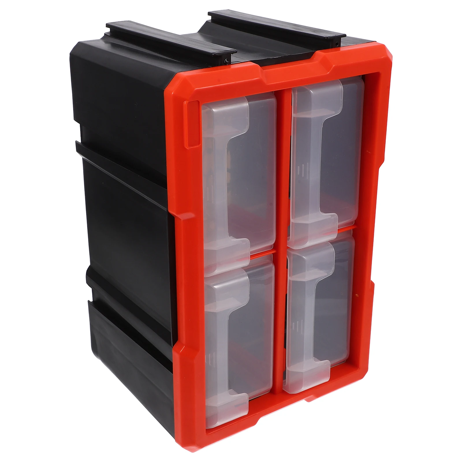 Parts Storage Box Electronic Component Organizer 12 Compartments PVC Transparent Lid Screw Fastener Toolbox Modular Design
Parts Storage Box Electronic Component Organizer 12 Compartments PVC Transparent Lid Screw Fastener Toolbox Modular Design