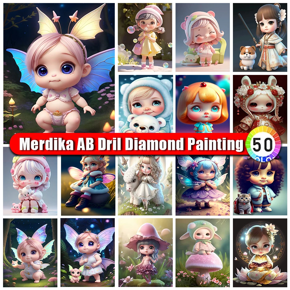 Merdika Zipper Bag AB Diamond Painting Girl Diy Embroidery Cross Stitch Diamond Mosaic Cartoon Picture Handicraft Home Decor
Merdika Zipper Bag AB Diamond Painting Girl Diy Embroidery Cross Stitch Diamond Mosaic Cartoon Picture Handicraft Home Decor