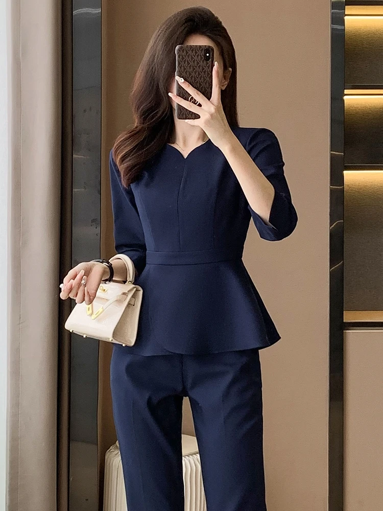 Plus Size Profional Thin Seven-Quarter Sve Suit Set for Women Summer Hotel Work orm Beau Therapist Jewelry Store Formal Wor...
Plus Size Profional Thin Seven-Quarter Sve Suit Set for Women Summer Hotel Work orm Beau Therapist Jewelry Store Formal Wor...